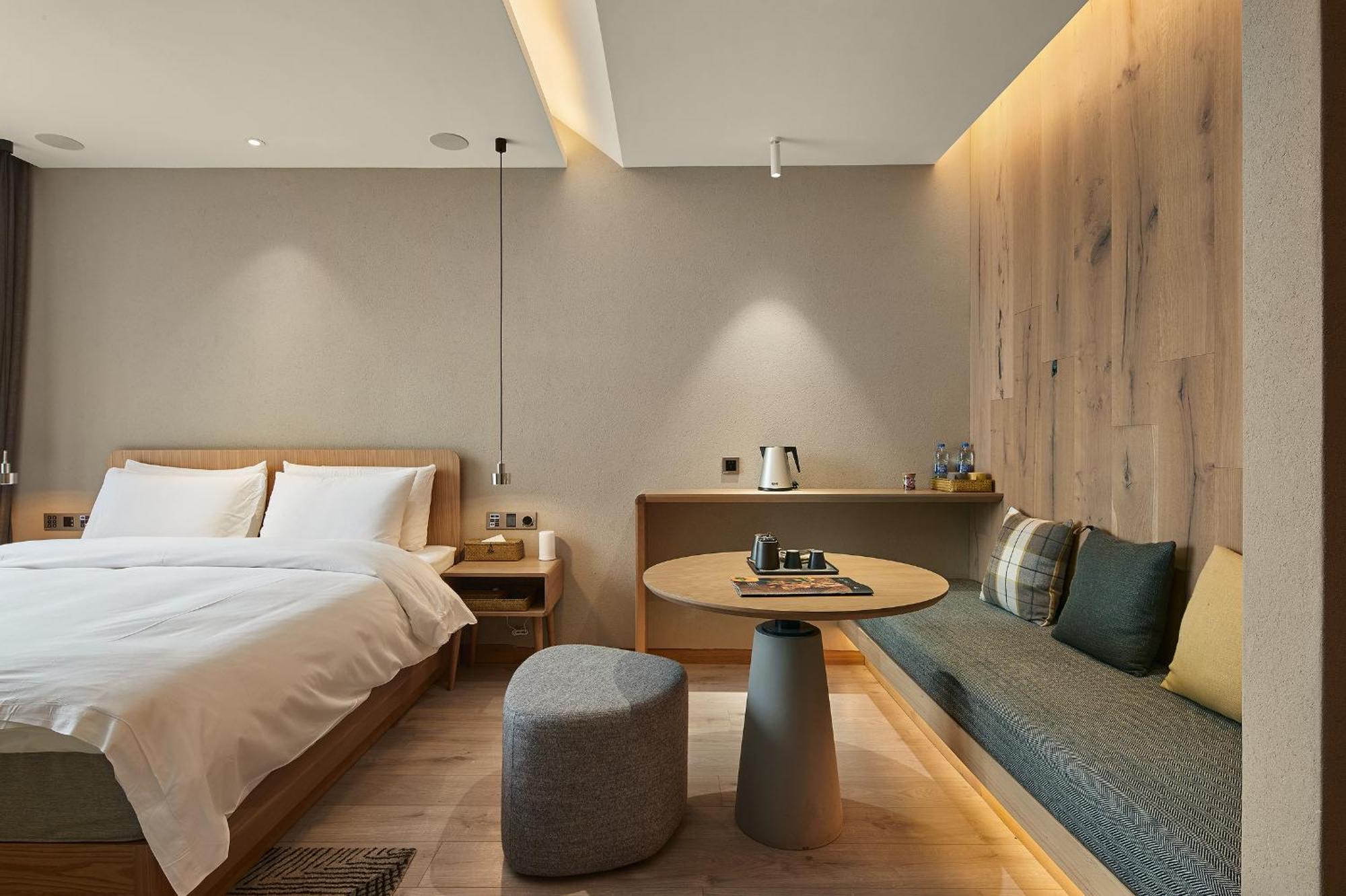 Ebo Hotel Hangzhou Wulin - 5 Mins Drive To The West Lake Luaran gambar
