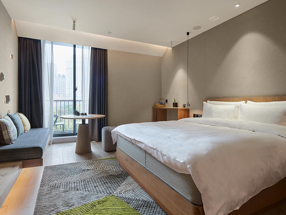 Ebo Hotel Hangzhou Wulin - 5 Mins Drive To The West Lake Luaran gambar