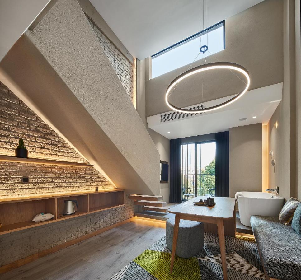 Ebo Hotel Hangzhou Wulin - 5 Mins Drive To The West Lake Luaran gambar